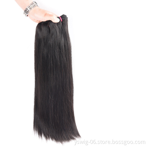 YS New Arrival Cuticle Aligned 100% Raw Virgin Human Hair Bundle, Virgin Malaysian Super Double Drawn Virgin Human Hair